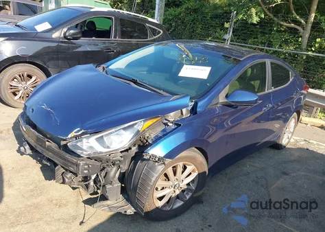 2015 Hyundai Elantra Se/Sport/Limited из США, поврежденный, VIN 5NPDH4AE3FH638363